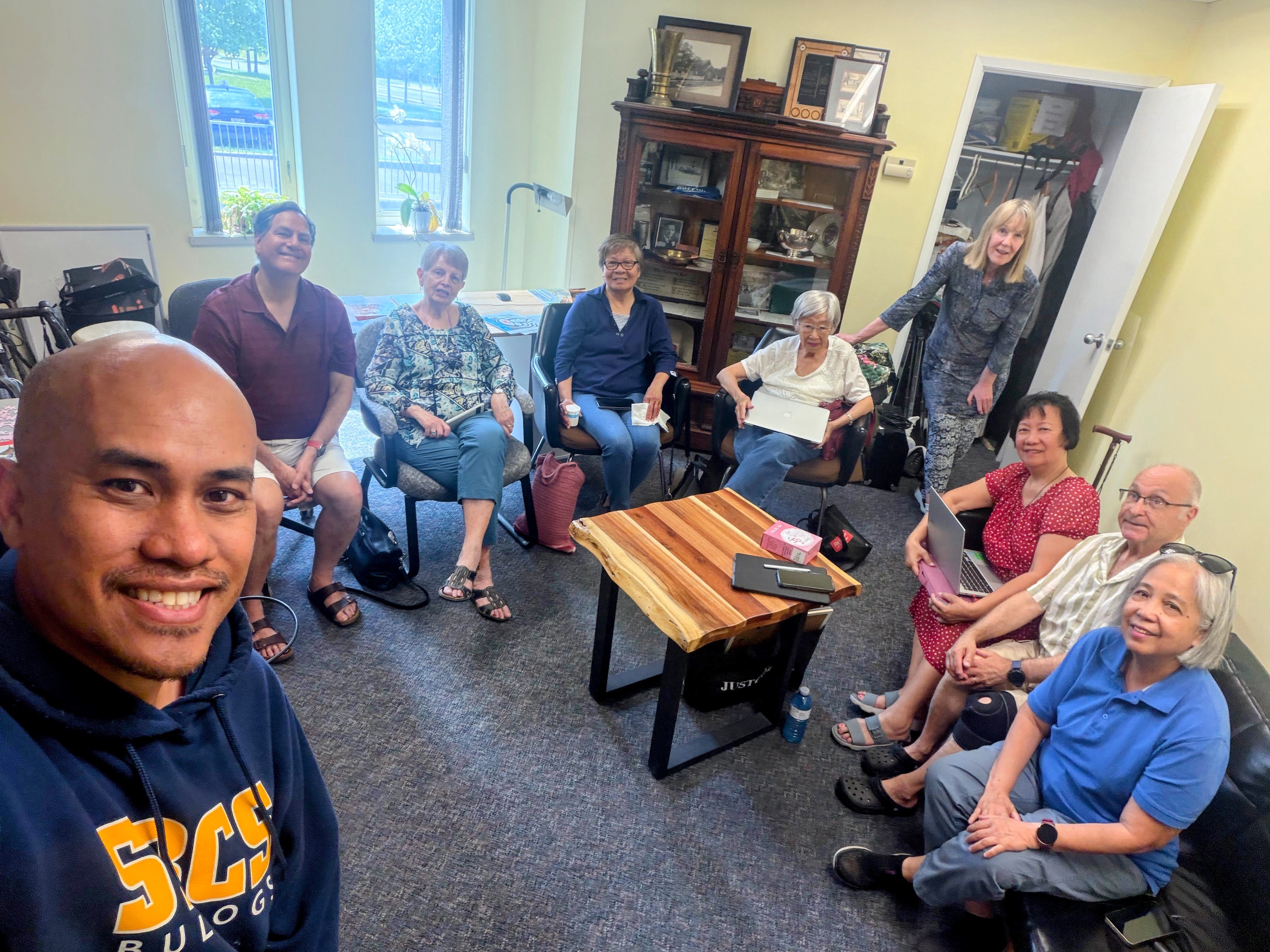 Workshop participants at Chapel in the Park United Church, June 2026