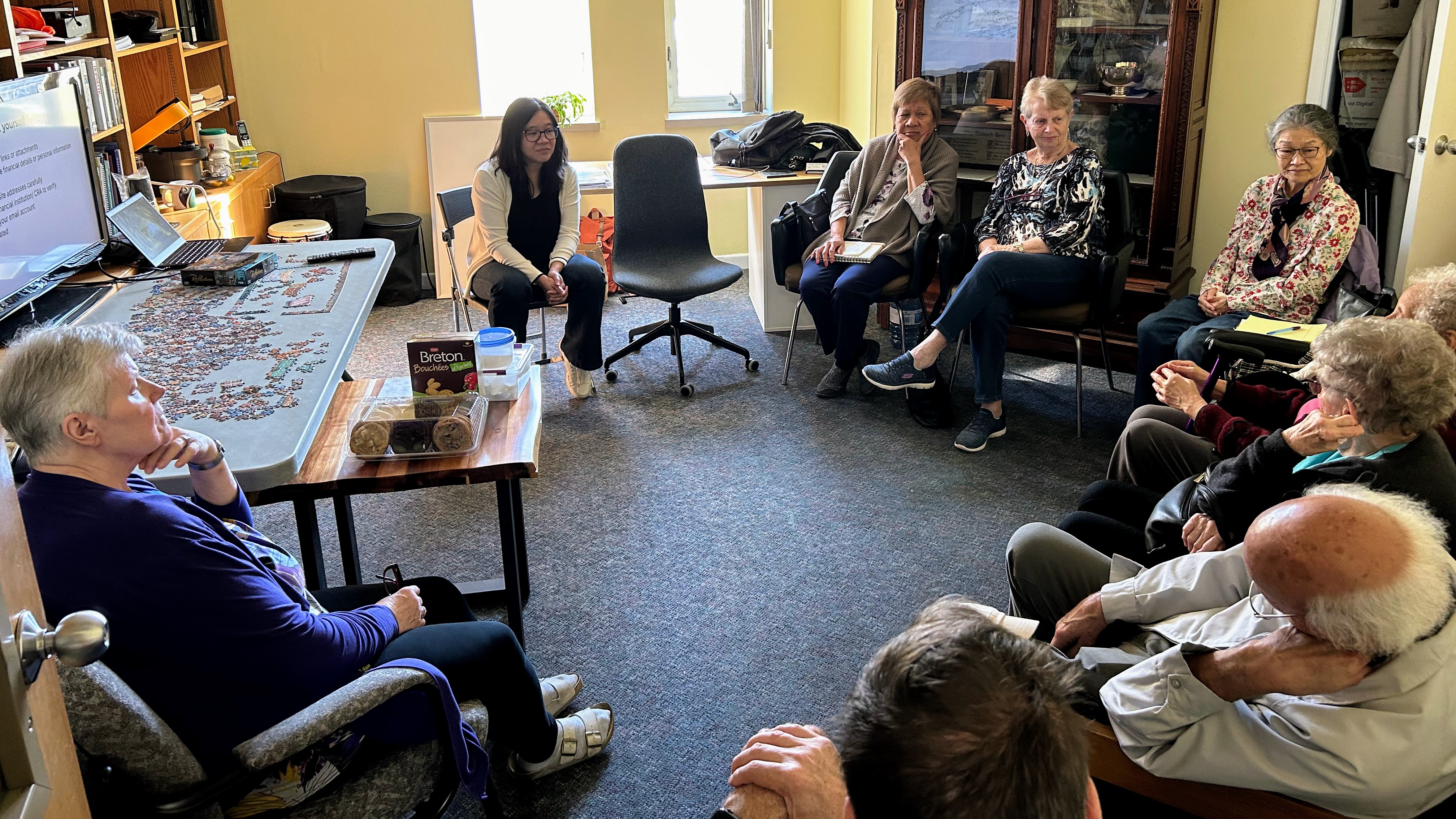 TechGuides workshop at Chapel in the Park