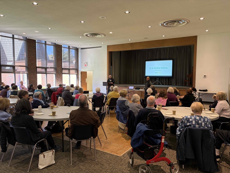 TechGuides session at St. Bonaventure Parish